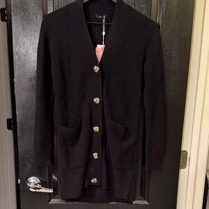 Quince Baby Alpaca-Wool Oversized Cardigan XS NWT